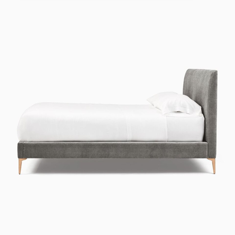 Andes Bed Metal Legs West Elm Australia